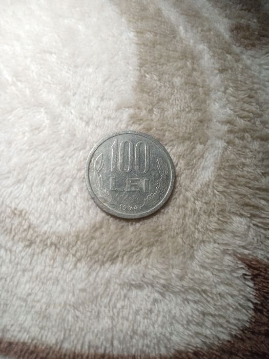 Monede de 100 lei din anul 1044 ,1994, 1943