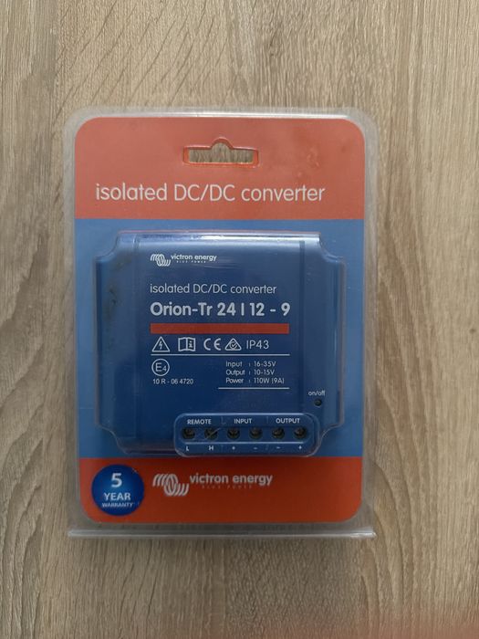 Dc-Dc convertor. Victron  Orion-TR 24|12-9