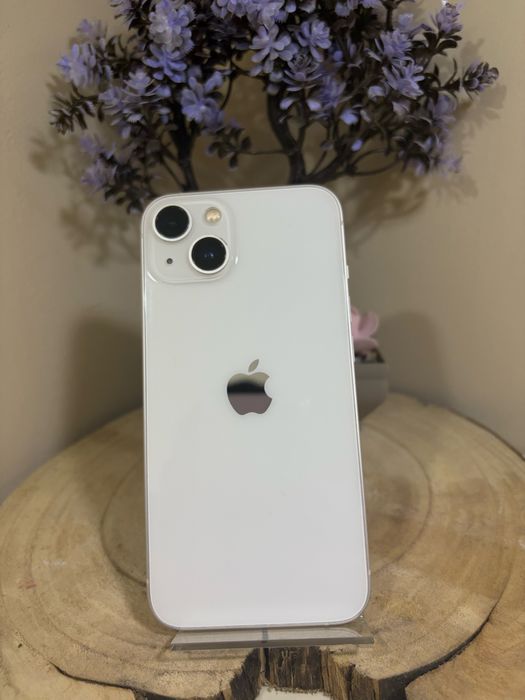 iPhone 13 128GB White | ПЪЛЕН КОМПЛЕКТ | КАТО НОВ + Кейс и Протектор