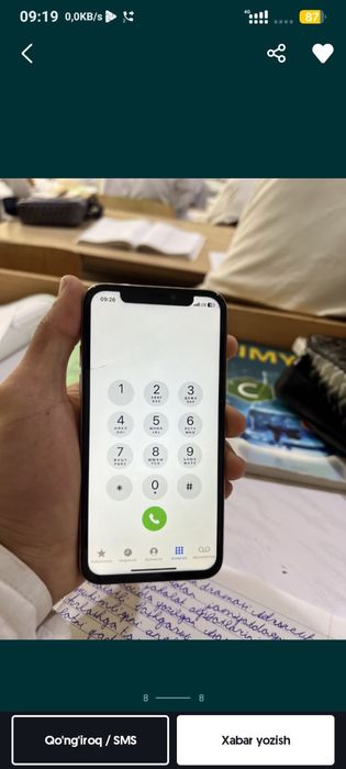 Iphone x 64 xotirali