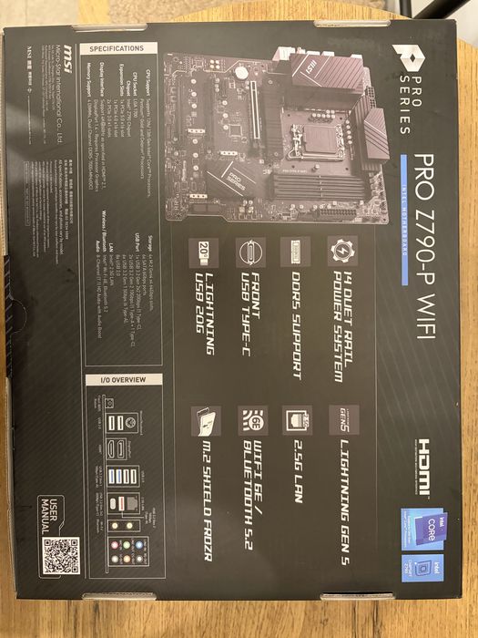 Placa de baza MSI PRO Z790-P WIFI