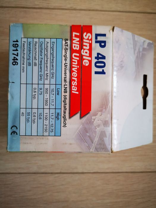 Комплект дигитален сателитен приемним + единичен LNB конвертор