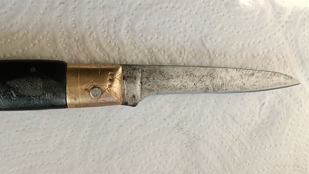 Briceag de Colecție Unicat Sardinian Conaz Pattada - Mâner Corn, Handmade Italia