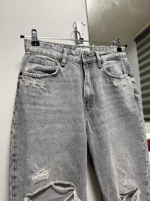Дънки сиви  ZARA