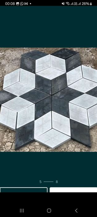 Продам брусчатка Кошкар муйз и Ромбик