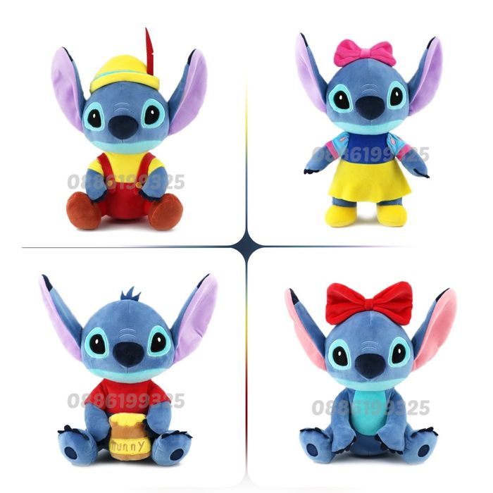 Плюшена играчка Лило и Стич, Лило и Стич плюшени играчки Stitch плюшен