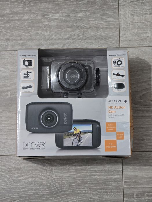 Cameră sport Denver ACT-1302T HD – alternativă accesibilă la GoPro!