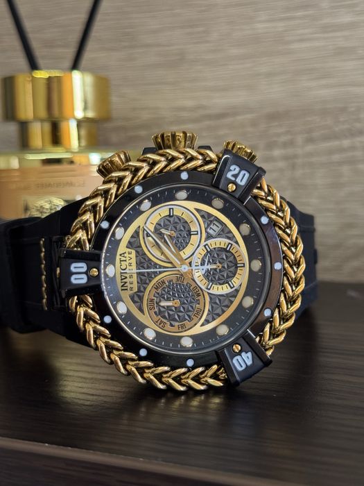 Invicta Reserve Hercules Black & Gold (53mm) – КАТО НОВ!