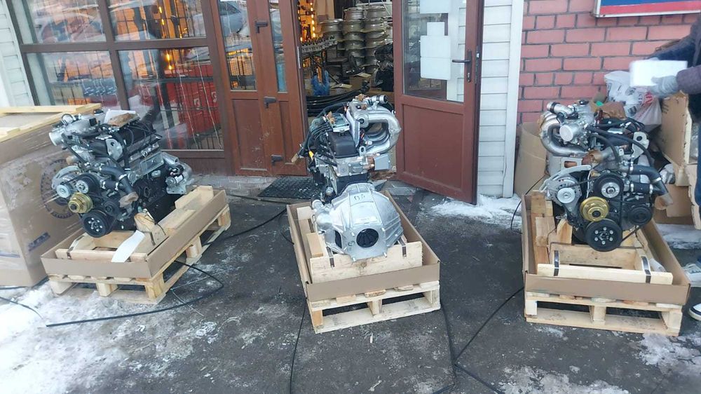 Двигатель в сборе Газель мотор в сборе 4216 Евро-2, 2 катушки