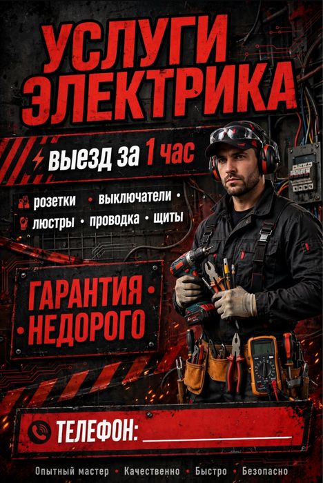 Услуга электрика