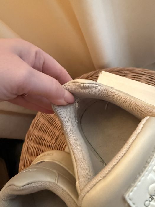 Sneakers Calvin Klein cu sireturi