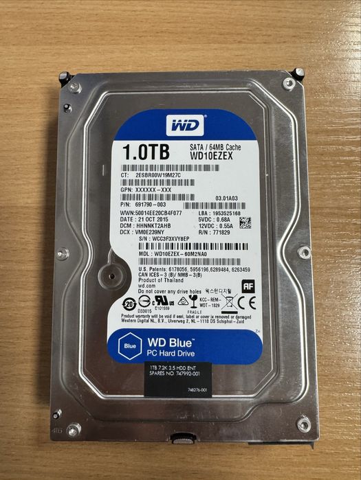 продам HDD 1 Tb