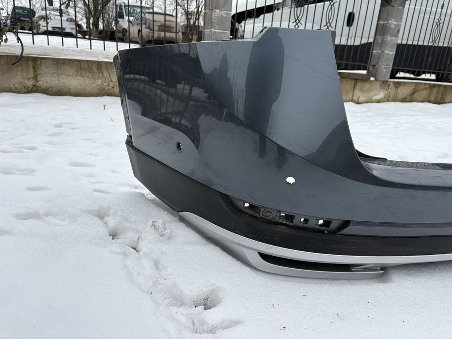 Задна броня със спойлер за Шкода Октавиа 4 / Skoda Octavia IV Scout