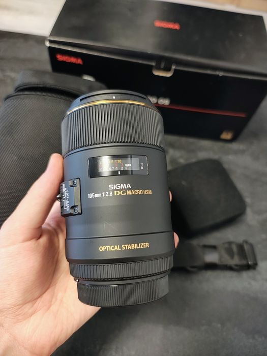 SIGMA 105mm f2.8 ex dg macro os - Canon AF - CA NOU