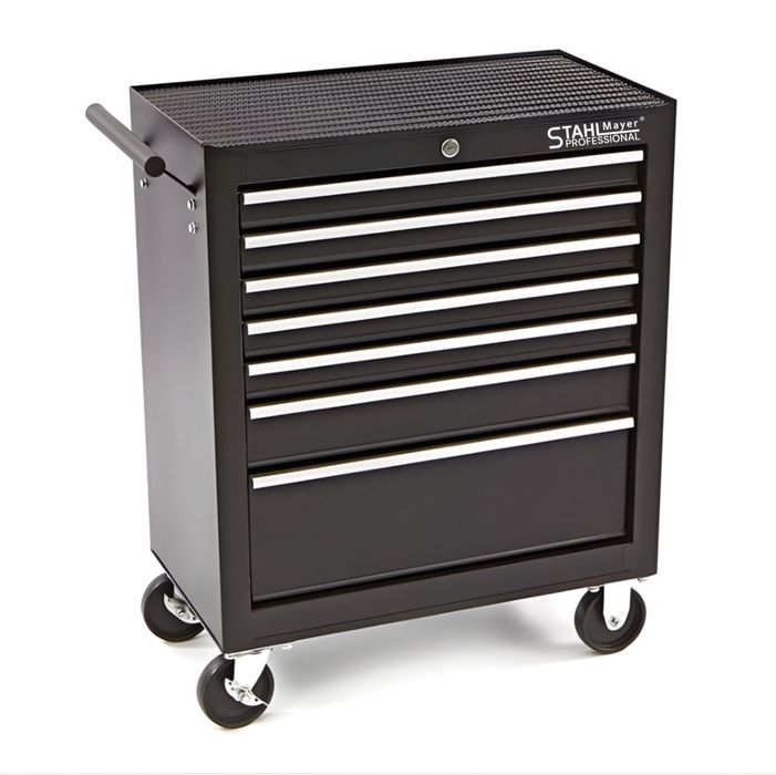 Количка Шкаф за инструменти с 7 чекмеджета