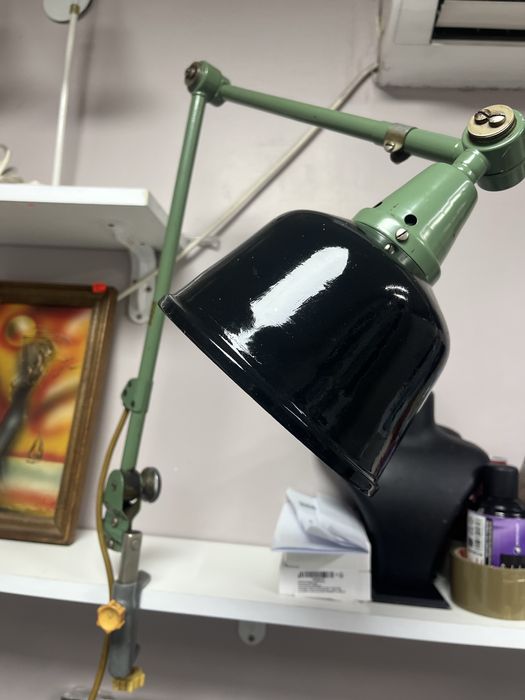 Работна лампа от 50-те години на миналия век от Кърт Фишер за Midgard