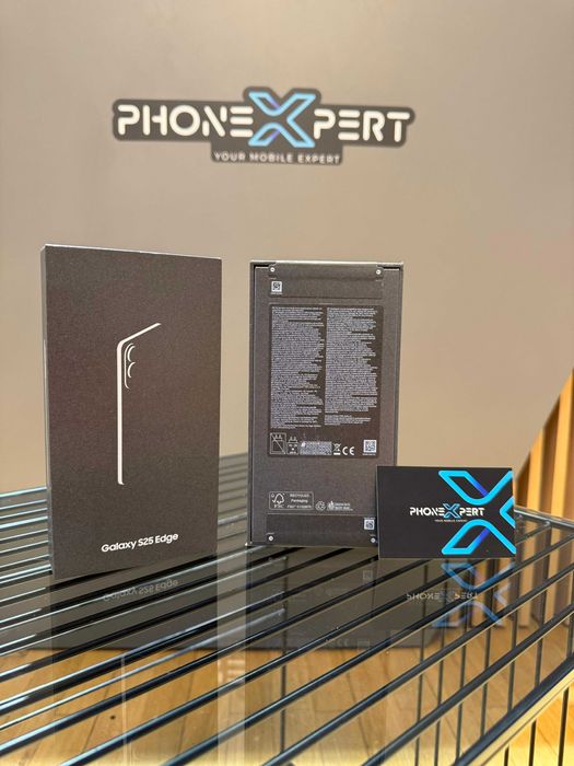 Samsung Galaxy S25 Edge Culoare Jet Black cu 256GB Memorie si Garantie