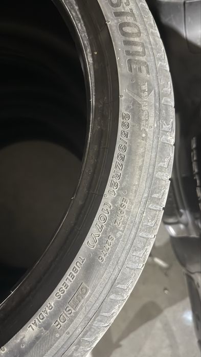 Продавам летни гуми BRIDGESTONE POTENZA SPORT 295/35/R21 107Y DOT 2022г.