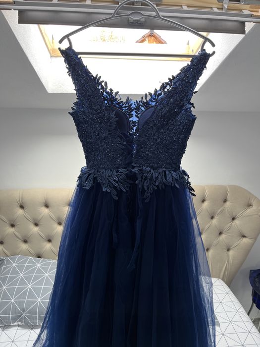 Rochie de ocazie, bal/banchet  albastru inchis