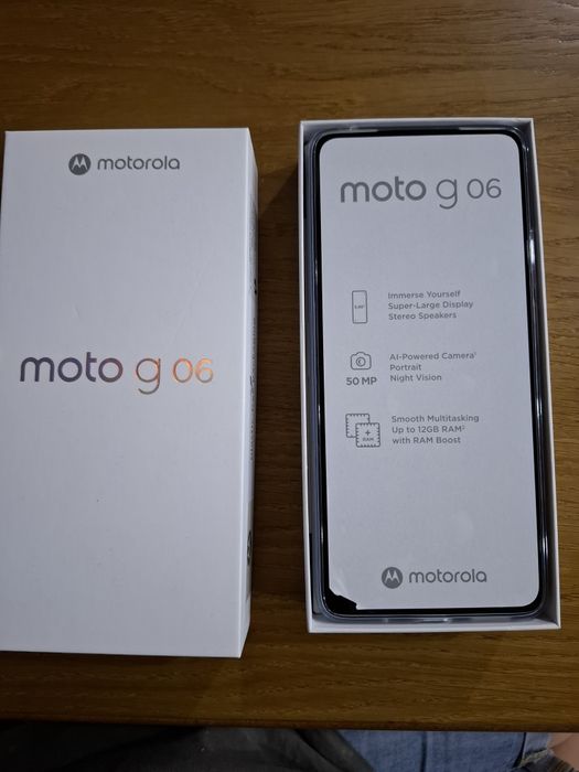 Телефон moto g 06