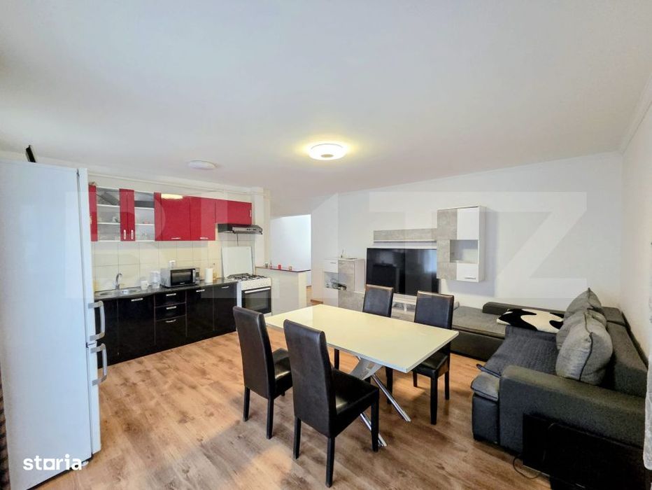 Apartament 2 camere, balcon inchis, zona Centrala, Floresti!