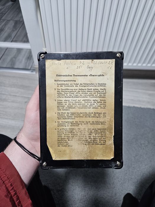 Termometru Elektron Colecție