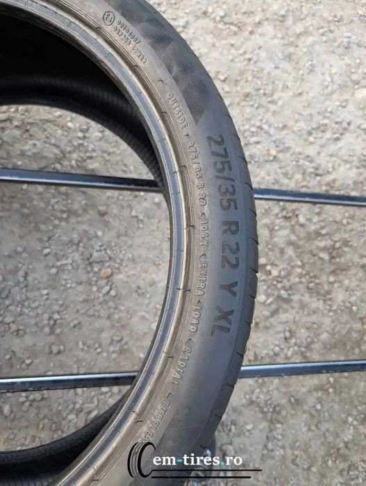 275/35 R22 • Vara • Continental PremiumContact 6 104Y | 1 buc | DOT 2022 | Pret/buc