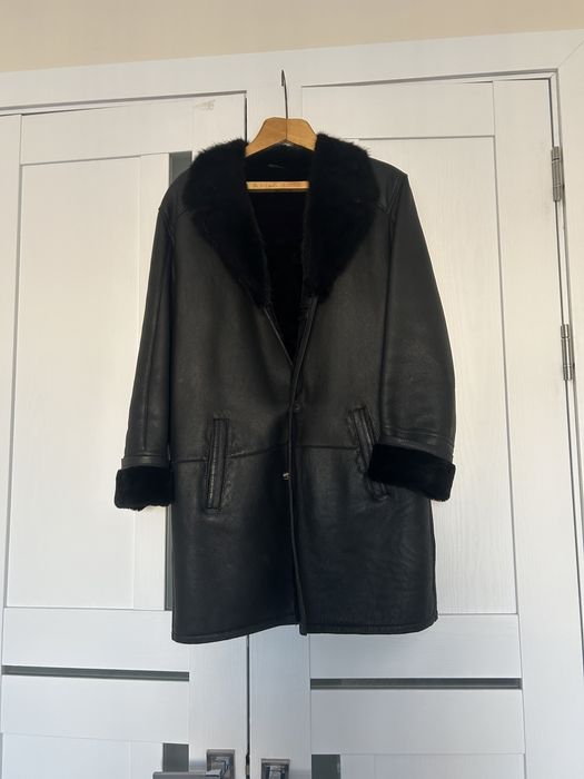 Натуральная кожаная дубленка