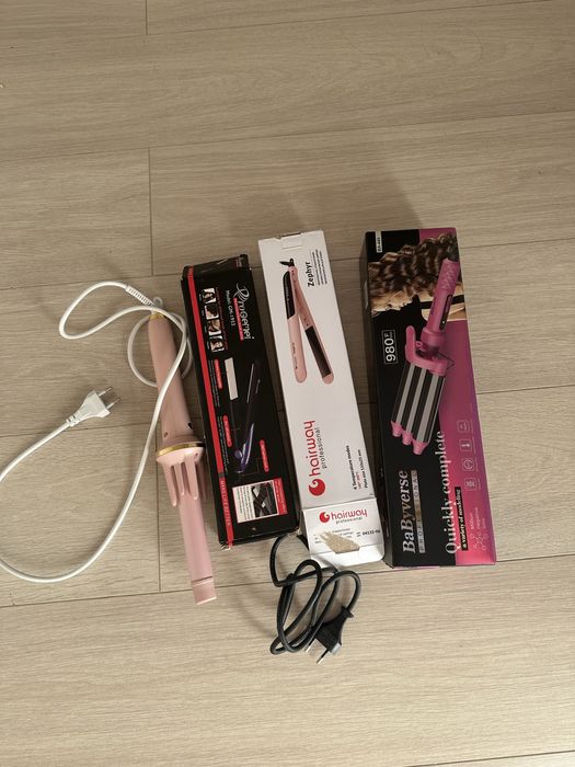 Продается Все за 15000. Плойка. Выпрямитель. Гафре. Тройная плойка.