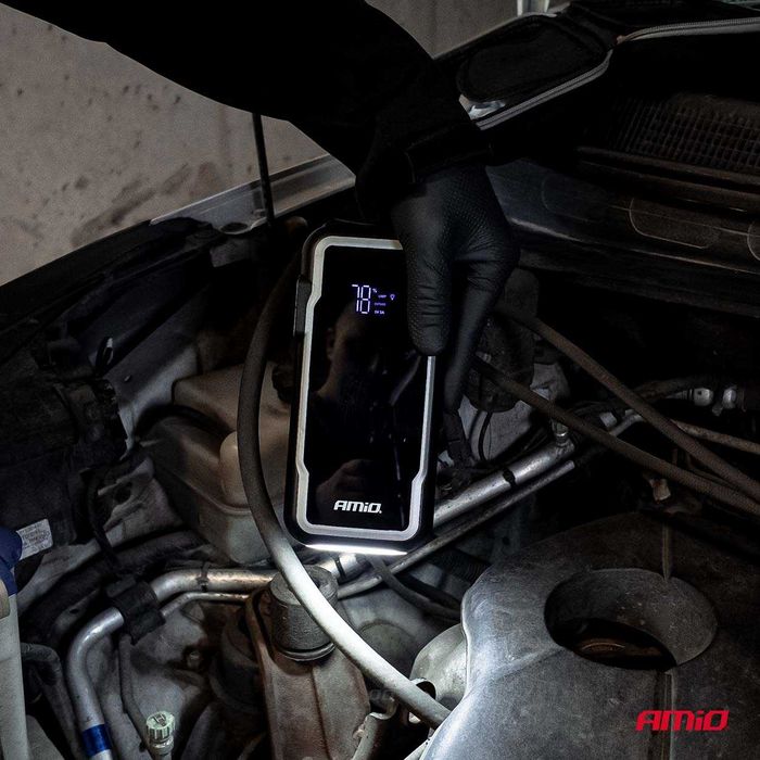 Устройство за бързо стартиране/booster/jump starter AMIO 3 in1-12V/1600A