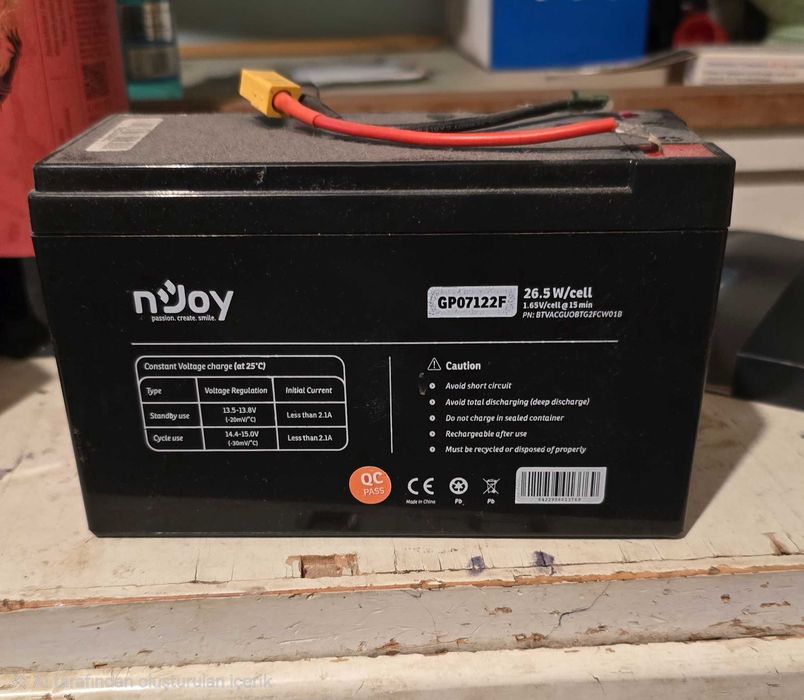 Акумулатор батерия 12V