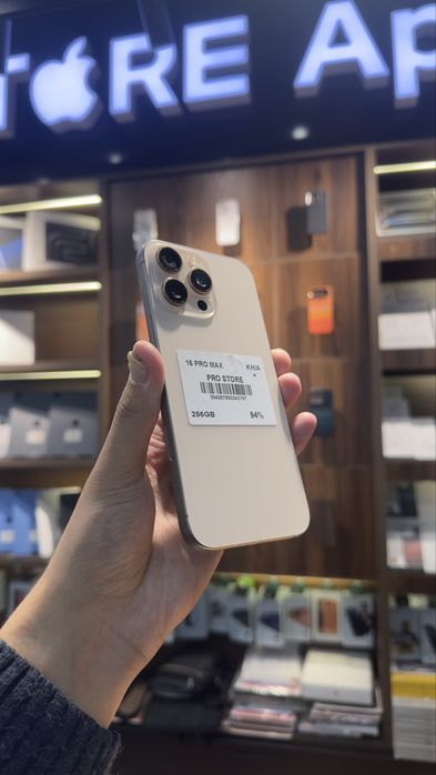 iphone 16 pro max 256gb 94% Naxt va Nasiya savdo