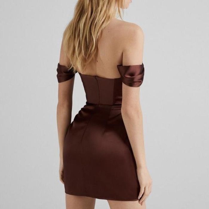 Рокля тип корсет Bershka