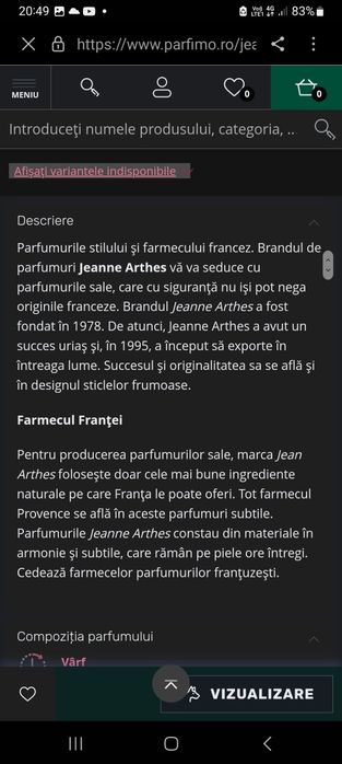 Apă de parfum Guipure&silk, gothic