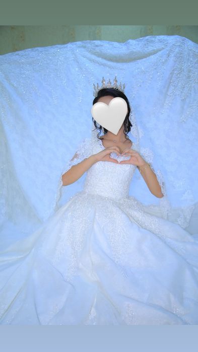 Свадебное платье: 400 у.е. - To'y liboslari Samarqand на Olx