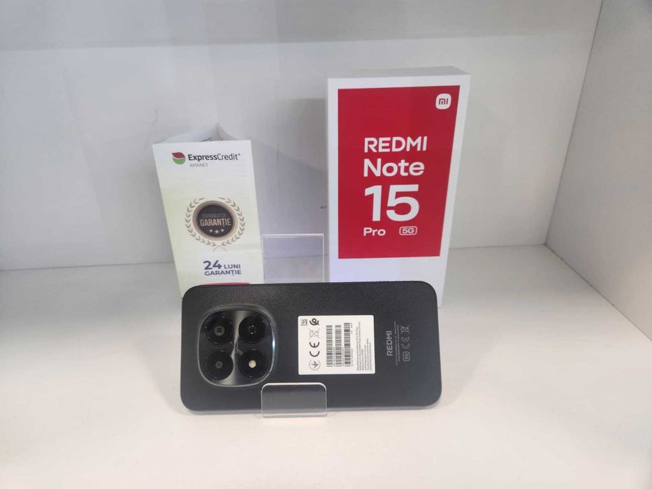 Xiaomi Note 15 PRO 8/256 GB (Ag8 Tudor/B74975) – Garantie 2 Ani!