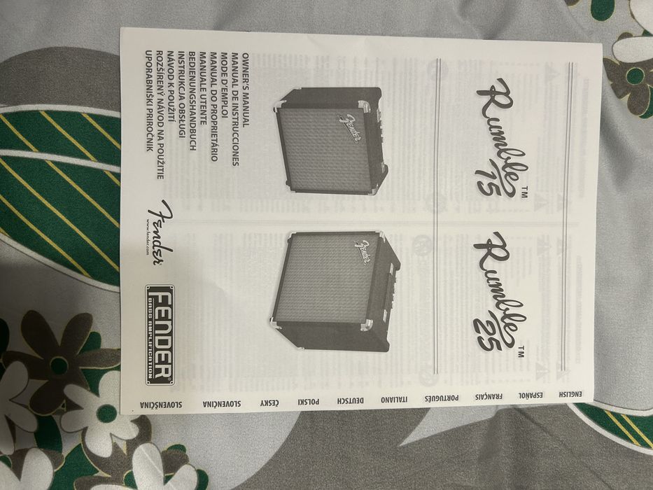 Бас усилвател ръмбъл неразопакован