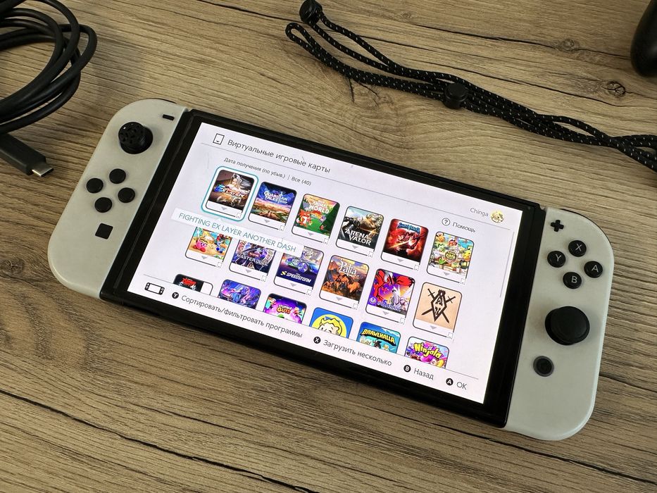 Продам Nintendo Switch OLED много игр| Нинтендо Свитч ОЛЕД