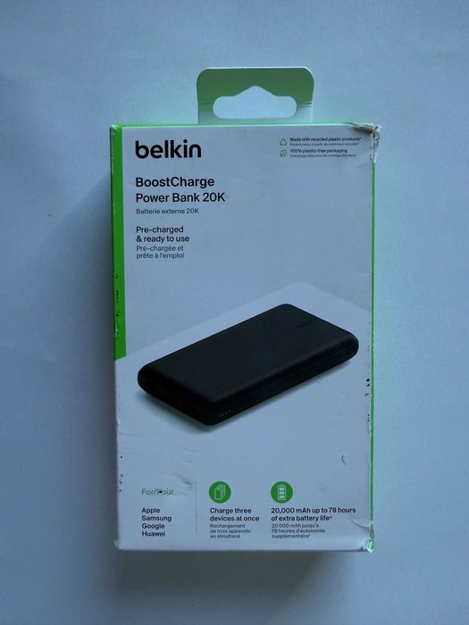 Belkin BoostCharge Power Bank 20000km