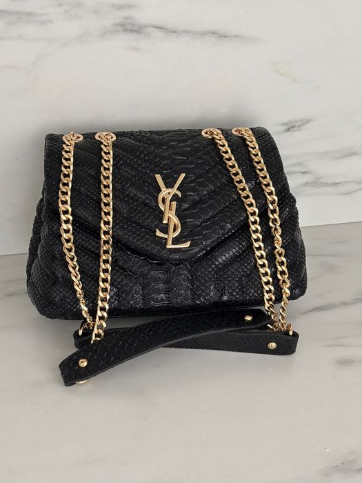 Geanta Michael Kors - YSL alb-negru