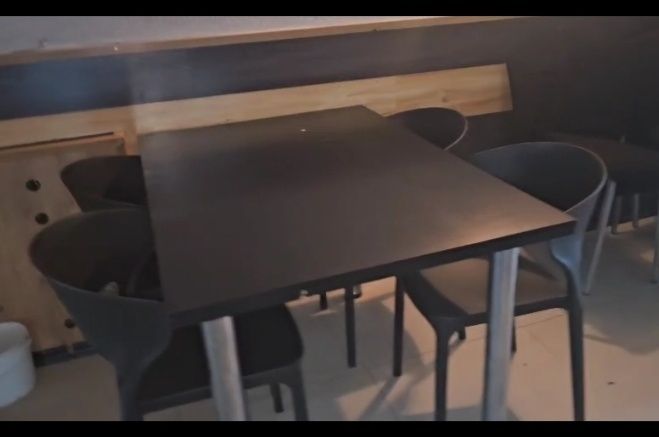 Стулья столы в кафе и бары