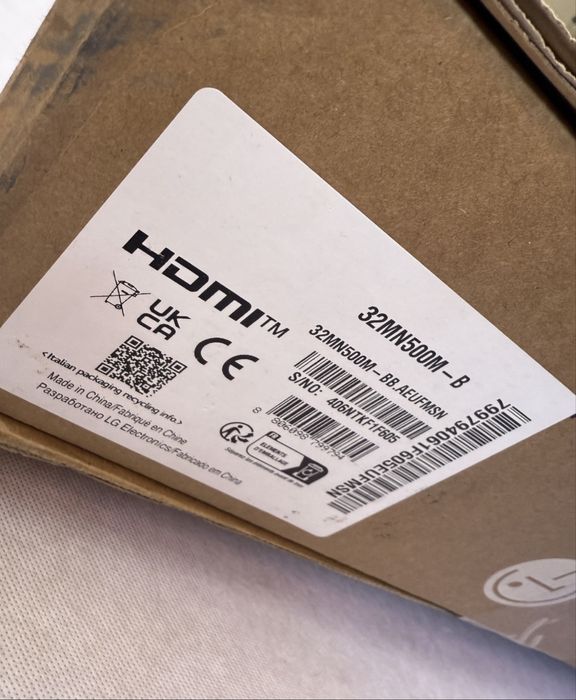 Monitor LED LG 32MN500M-B Sigilat