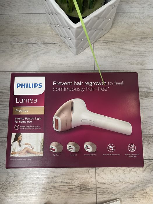 Epilator Philips IPL Lumea Prestige 4 capete