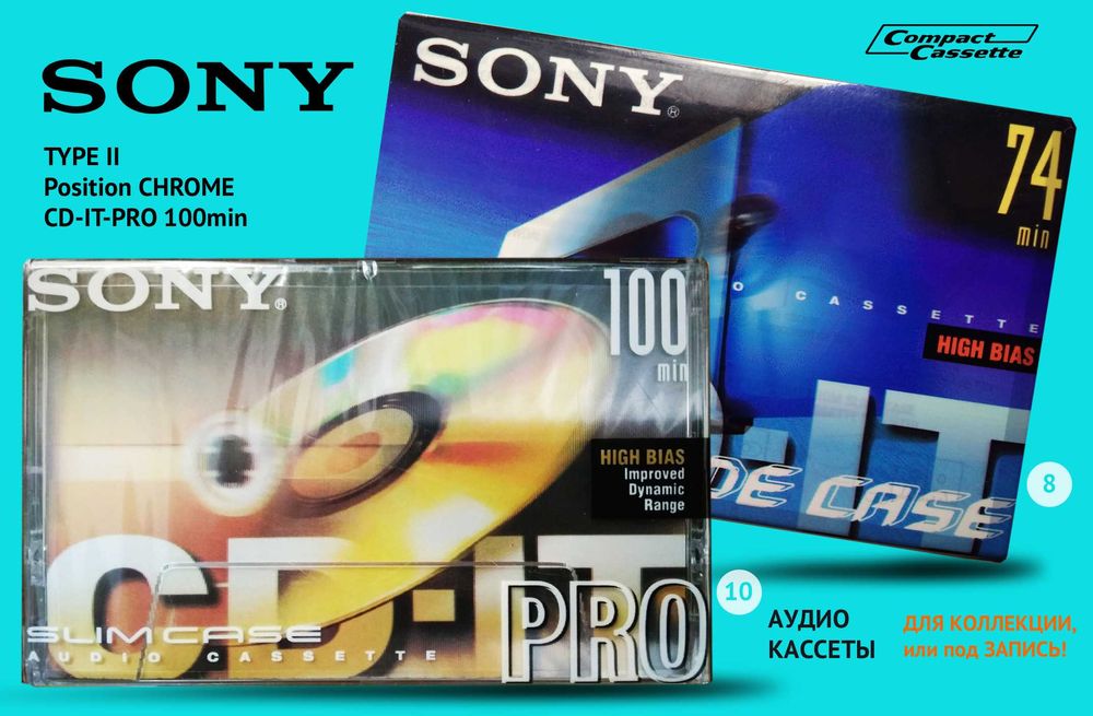 Аудио кассеты, compact cassette