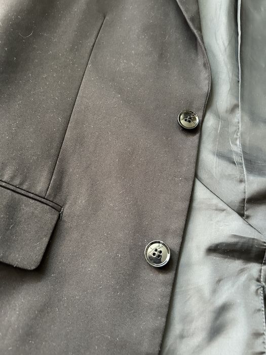 Черно мъжко сако + панталон на H&M SLIM FIT