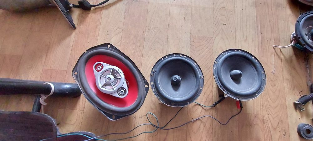 Авто магнитола JVS дисковый CD FM