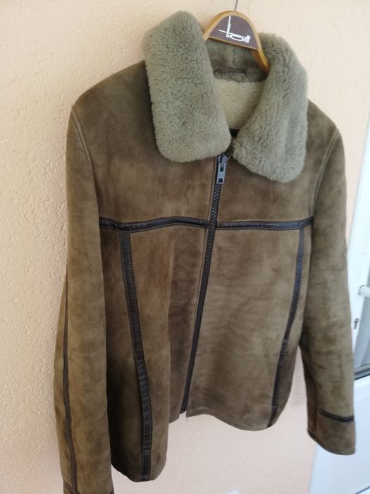 Geaca piele bărbați Aviator Texaco M