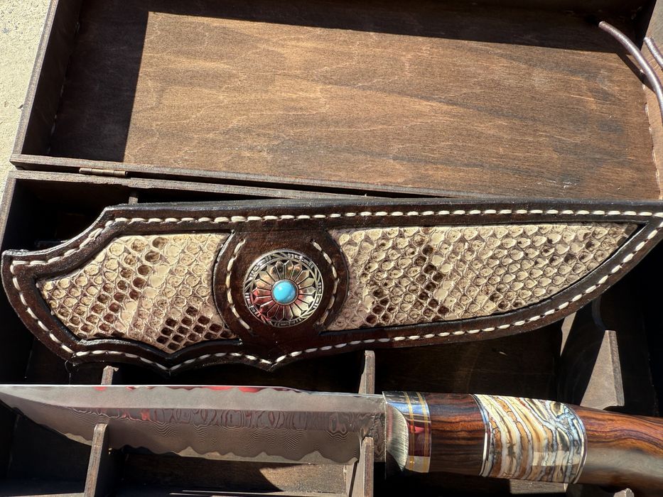 Ръчно изработен ловен нож