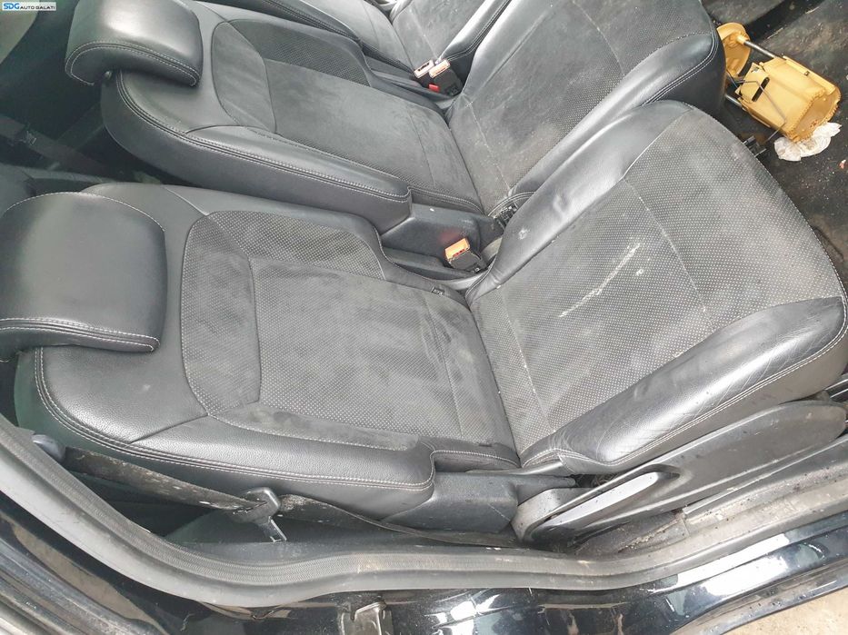 Interior Semi Piele Alcantara 5 Locuri Fara Incalzire Scaun Scaune Stanga Fata si Bancheta Scaune cu Spatar Sezut Ford S Max 2006 - 2014 [K5191] [K5192] [K5193] [K5194]