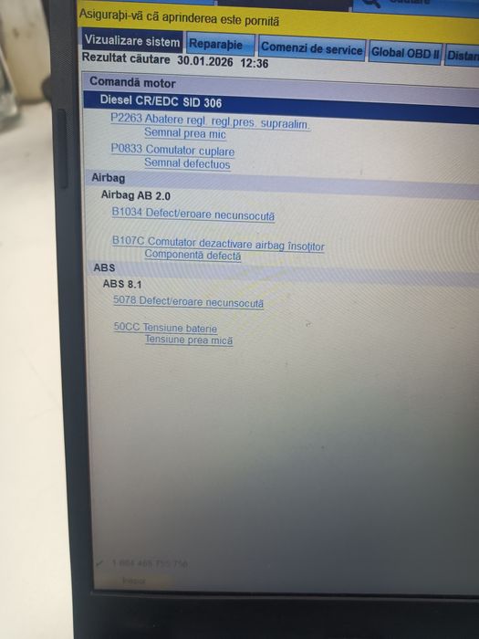 Realizăm Diagnoza auto profesională